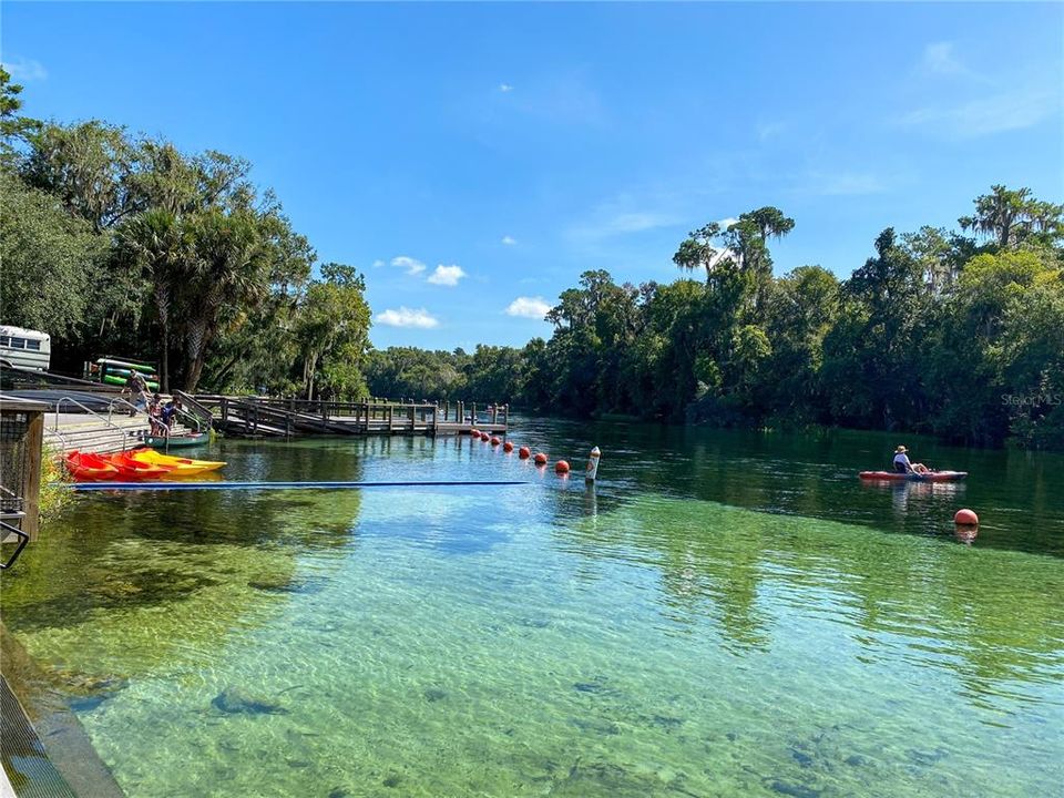 Drop in at KP Hole and float down to your community dock to get home!