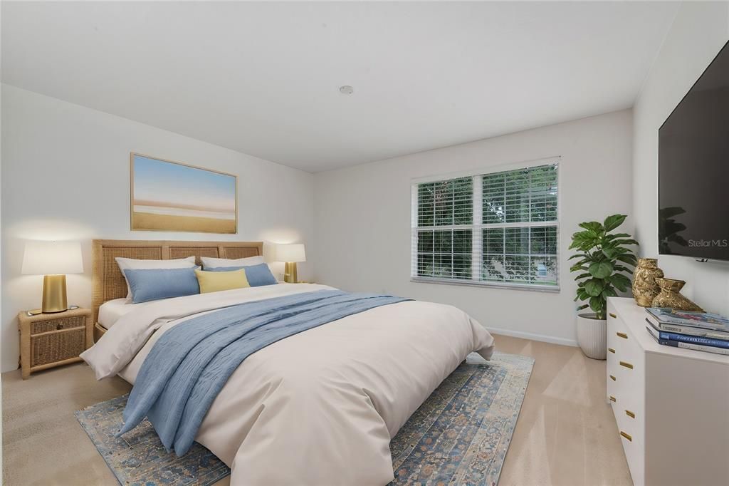 Virtual staging Bedroom 2