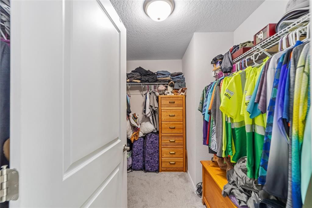 Primary Walk In Closet