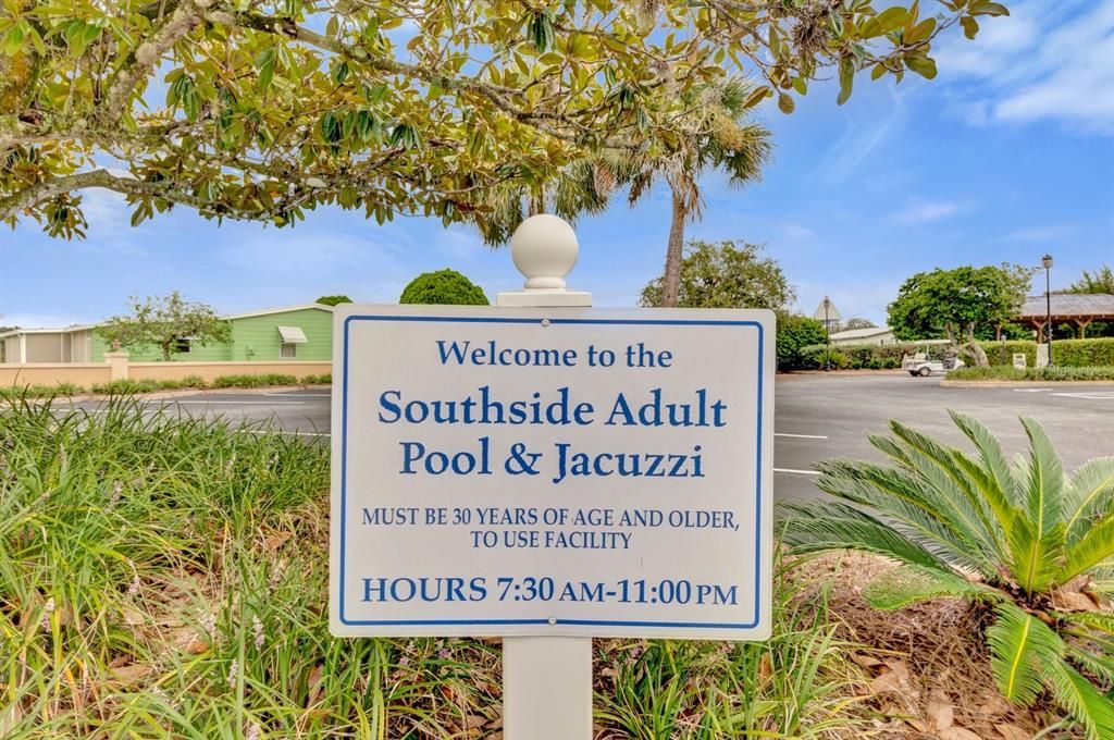 Community has Pool and Jacuzzi