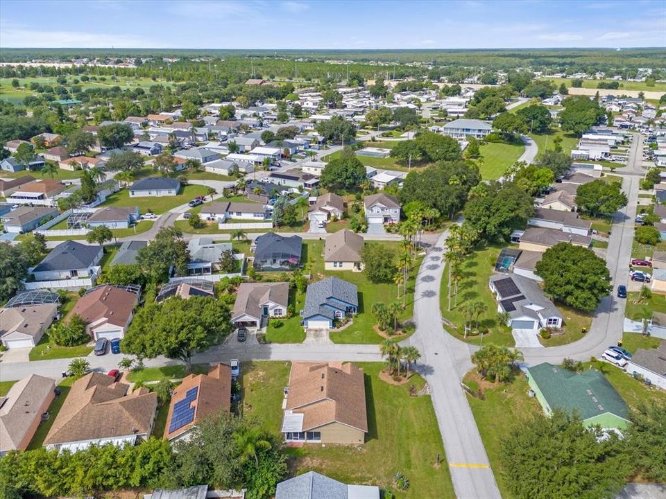 Aerial View of the Neighborhood