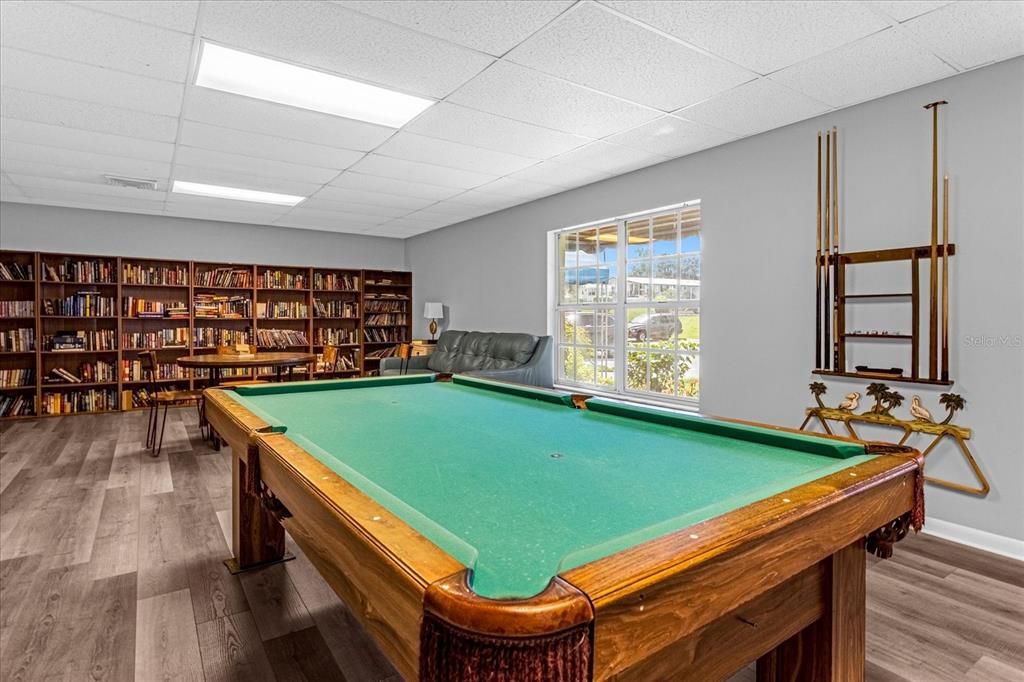 Bass Lake Community Billiard Room