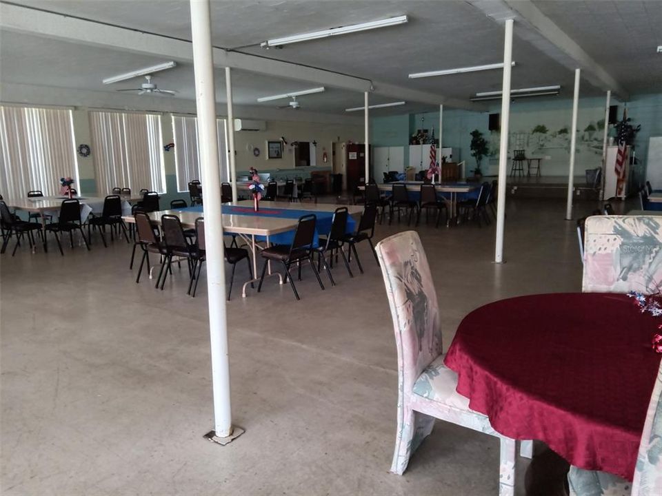 Club house inside