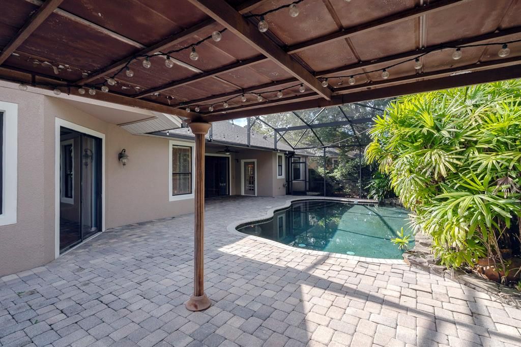 Paved Pool Deck