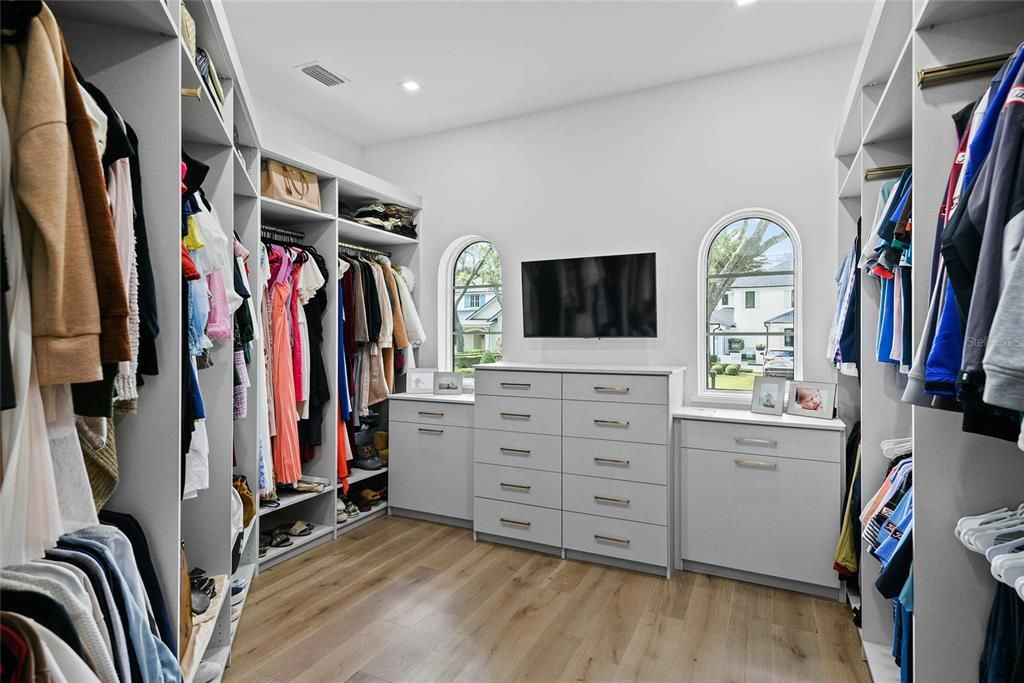 Primary Custom Closet