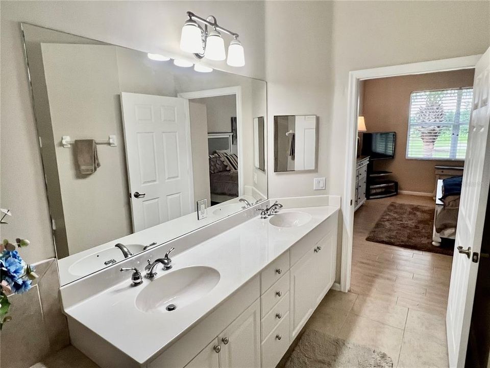 dual sink cultured marble bathroom counter