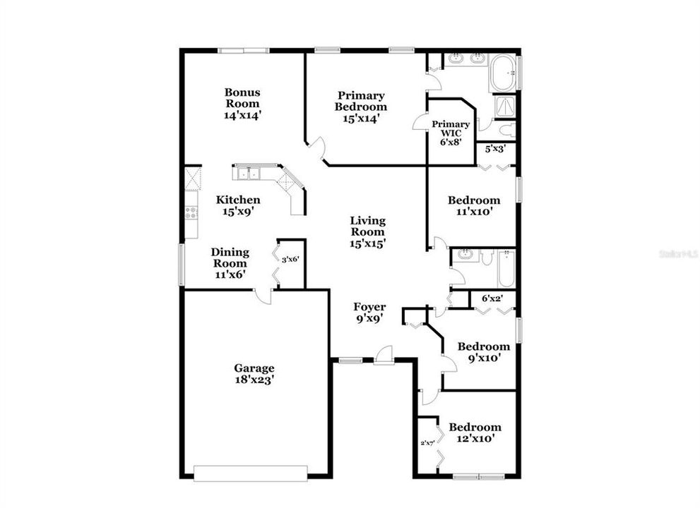 For Rent: $2,345 (4 beds, 2 baths, 1880 Square Feet)