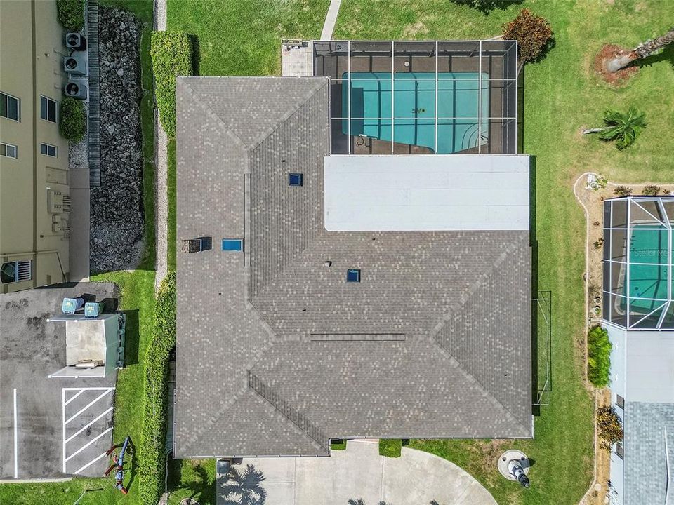 Aerial View of Home