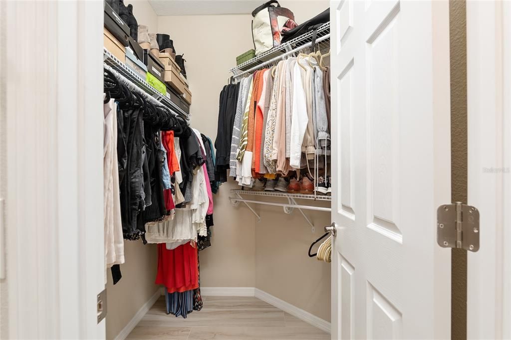 Master Walk-In Closet