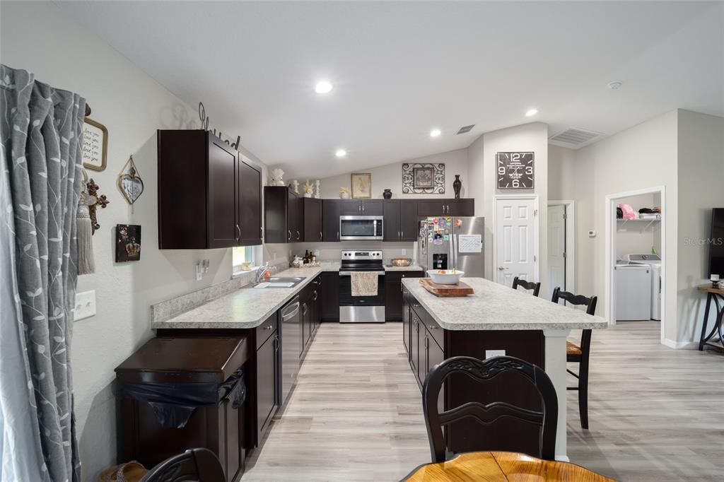 Beautiful kitchen with island