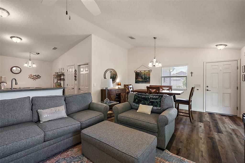 Foyer/ Dining/ Living Room