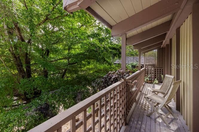 Balcony view from Guest Bedroom