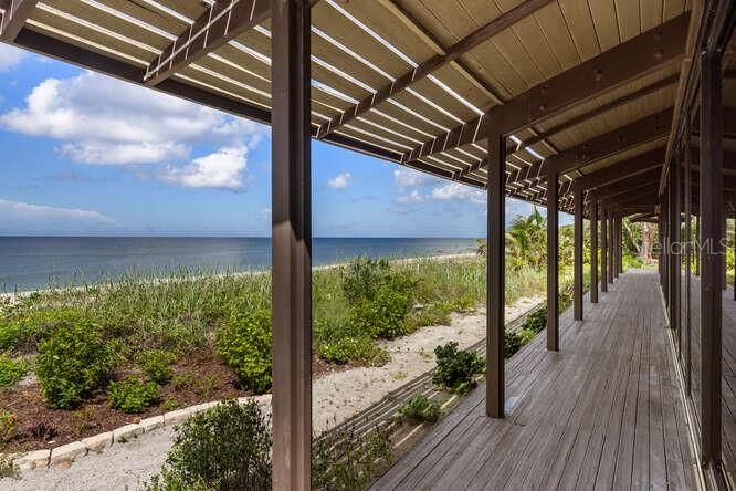 View of Beach and Gulf of Mexico