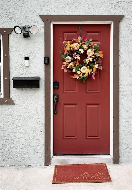 Front Door of Apartment