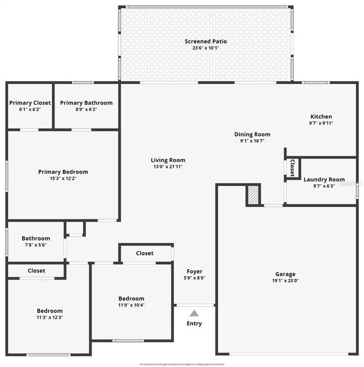 Active With Contract: $359,900 (3 beds, 2 baths, 1378 Square Feet)