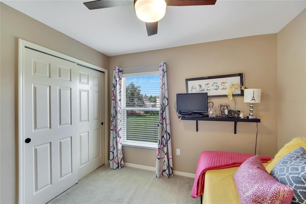 3rd bedroom with storage closet!