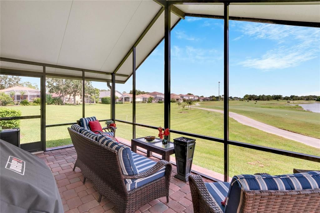 Back screened porch!