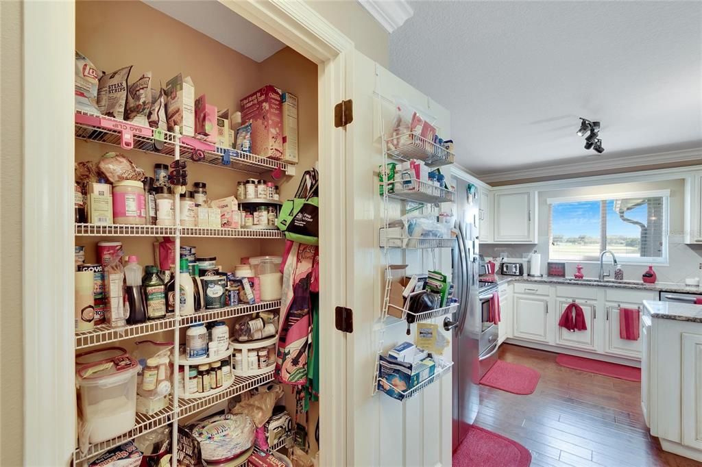 Pantry closet!