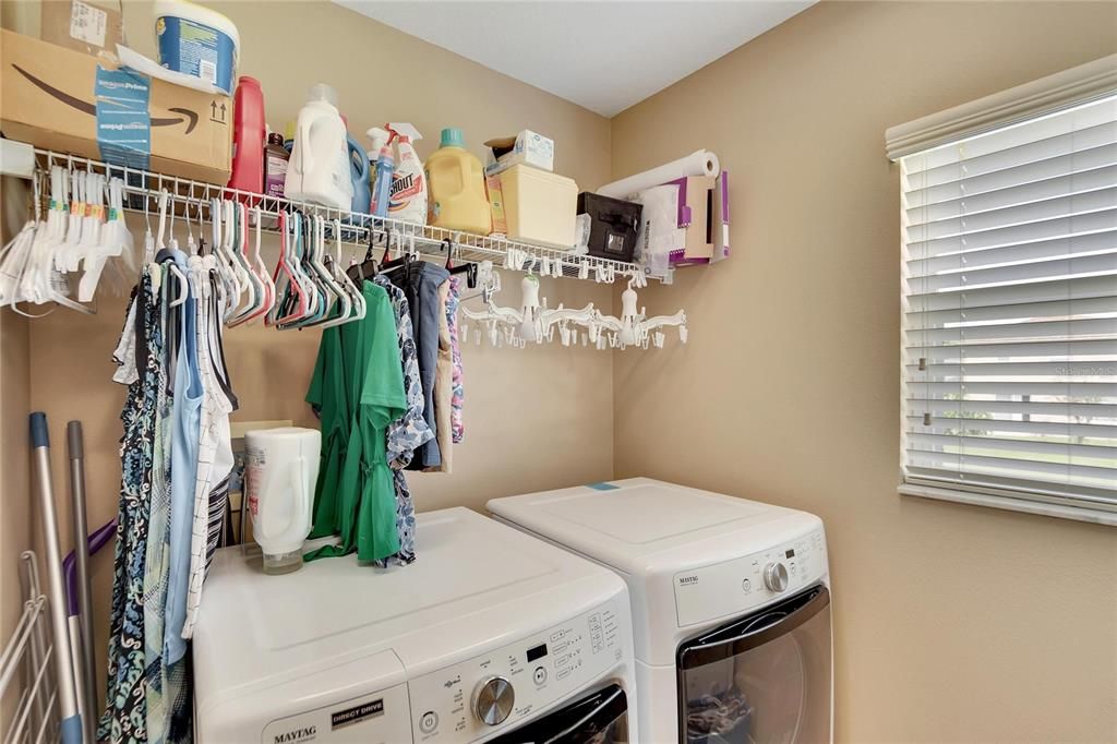 Laundry room on second floor!