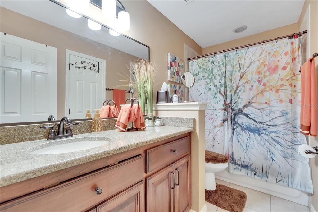 Guest bathroom on second floor!