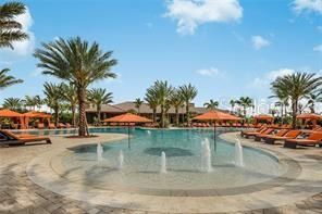 Beach entry pool at Wellness center pool