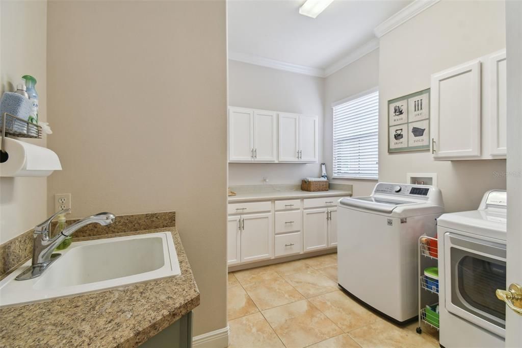 Spacious Laundry Room