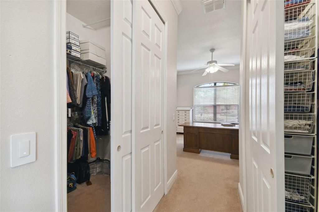 2 Walk In Closets