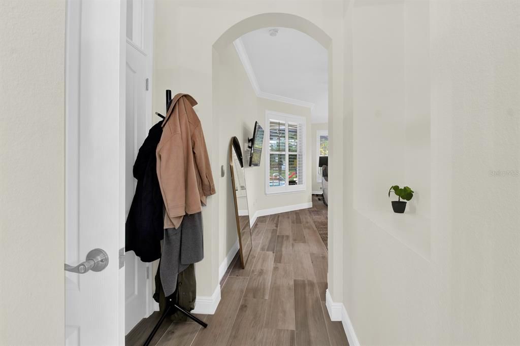 Hallway to Master Bathroom