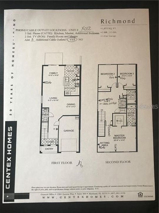 На продажу: $320,500 (3 спален, 2 ванн, 1872 Квадратных фут)