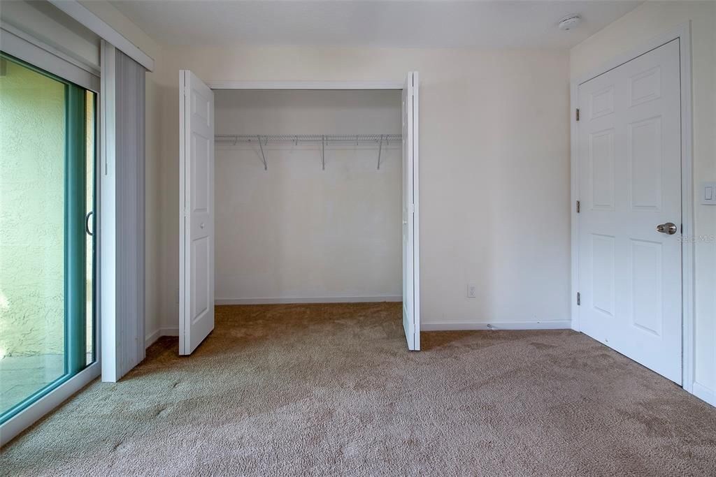 Large master closet