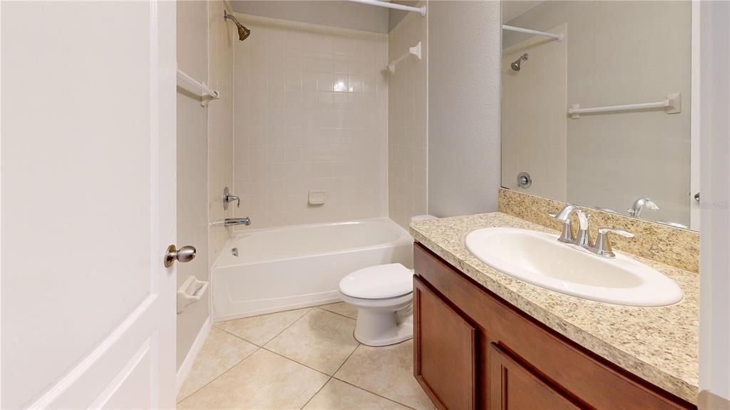 Shared bathroom on second floor.