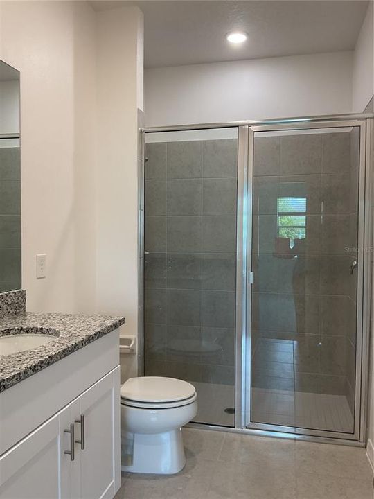 bathroom in primary bedroom