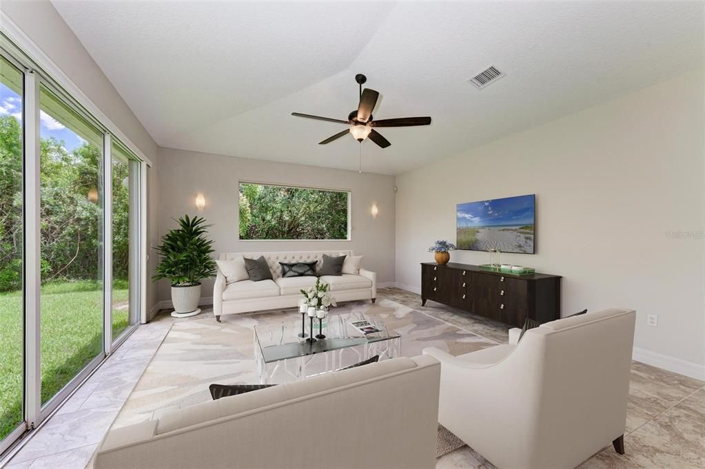 Great Room - Virtual Staging