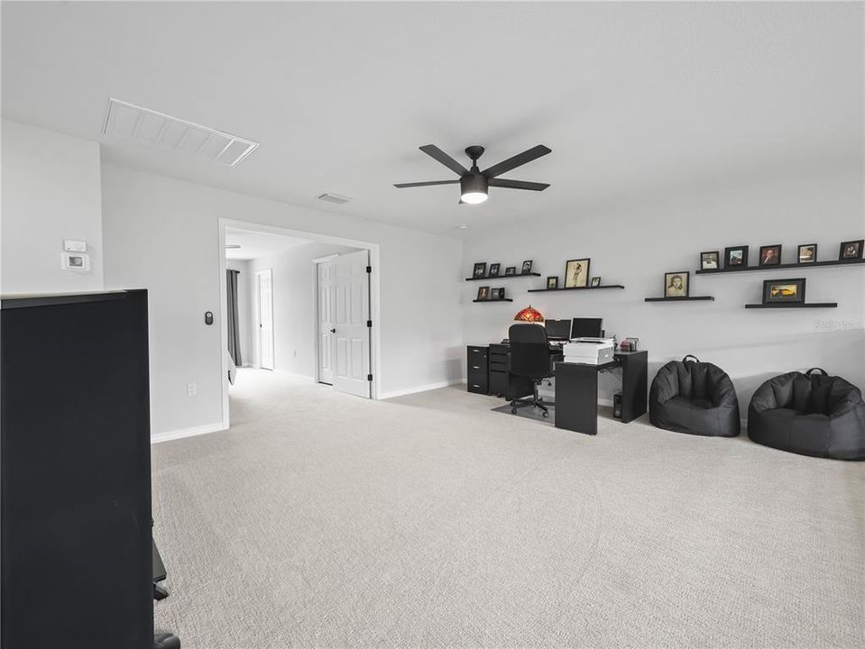 Loft Area- Double Door Entry to Bedroom