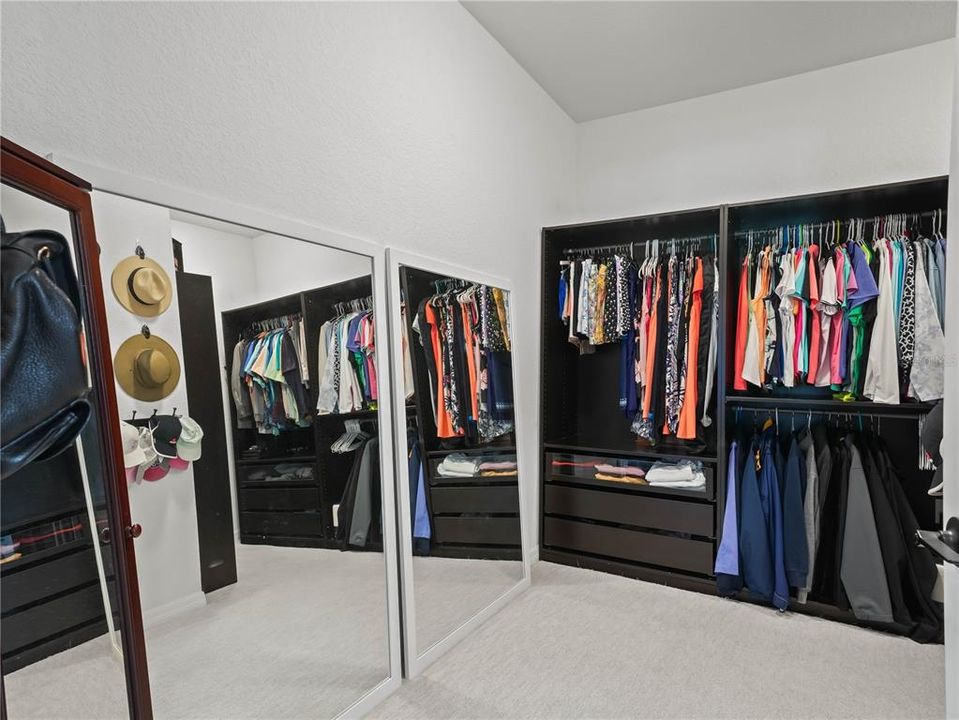 Master Bedroom Closet with Organization System