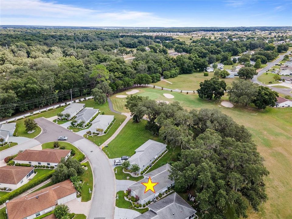 AERIAL VIEW OF HOME