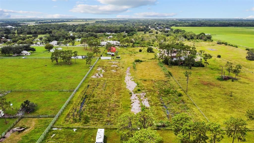 East Aerial (Back of Property)