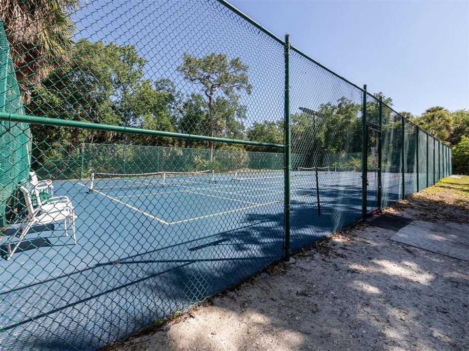 Sawgrass has tennis and pickle ball courts