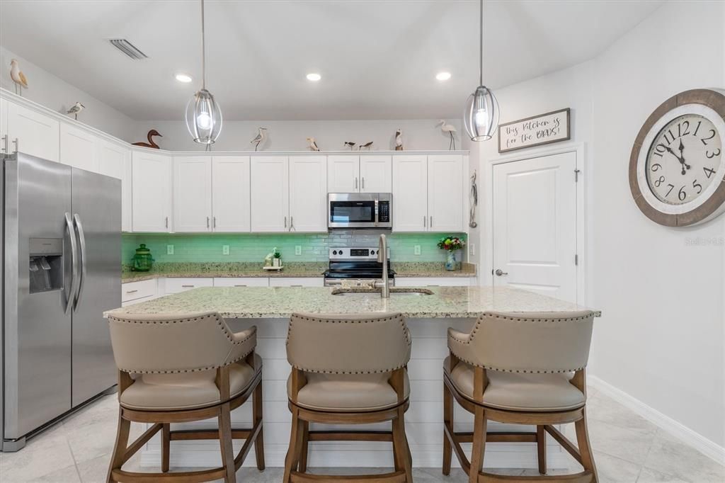 Lots of Cabinets & Granite counterspace