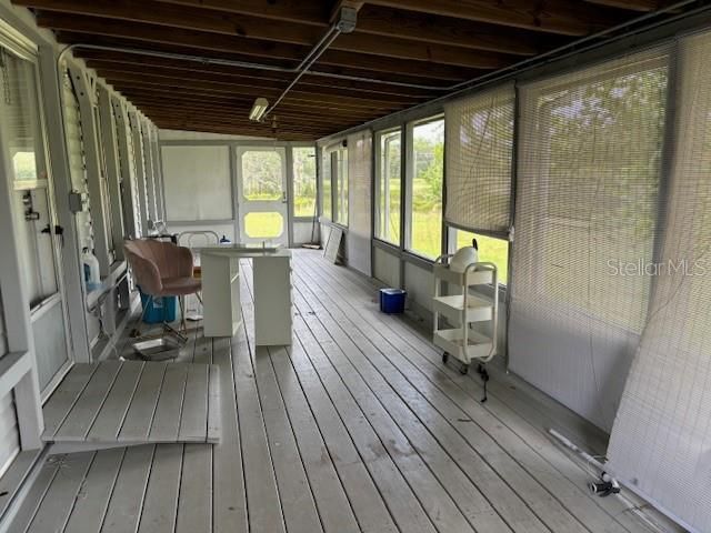 rear screened porch