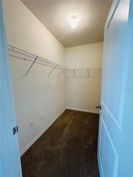 Primary walk in closet