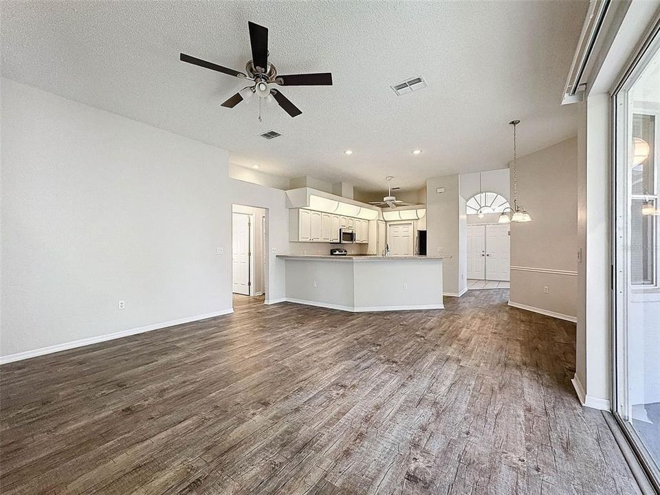 side entrance to #2 & 3 bedroom and bath