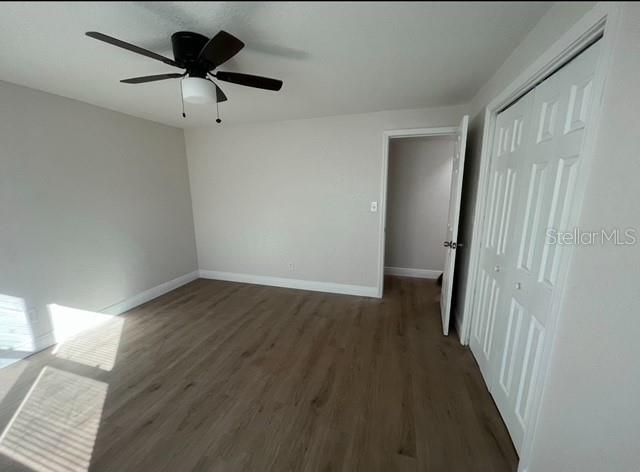 Second bedroom, also with large closet