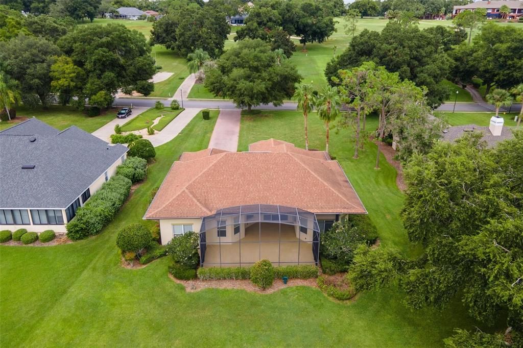 Aerial of Back Exterior