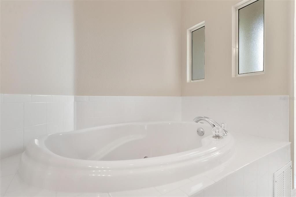 Primary Bathroom with Garden Tub