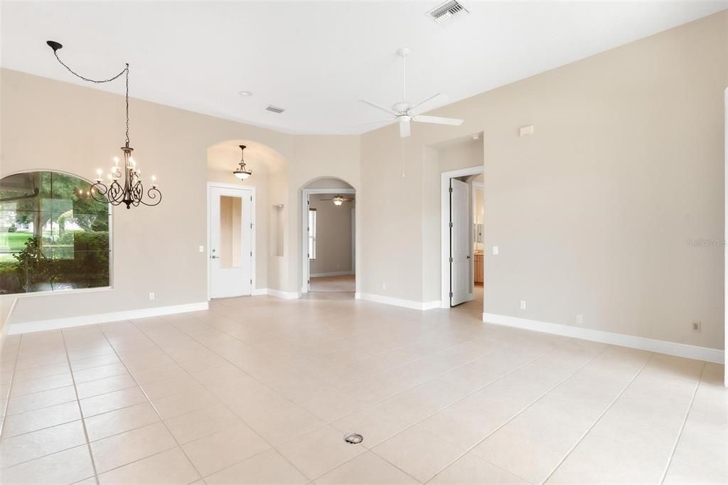 Great Room and Dining Area