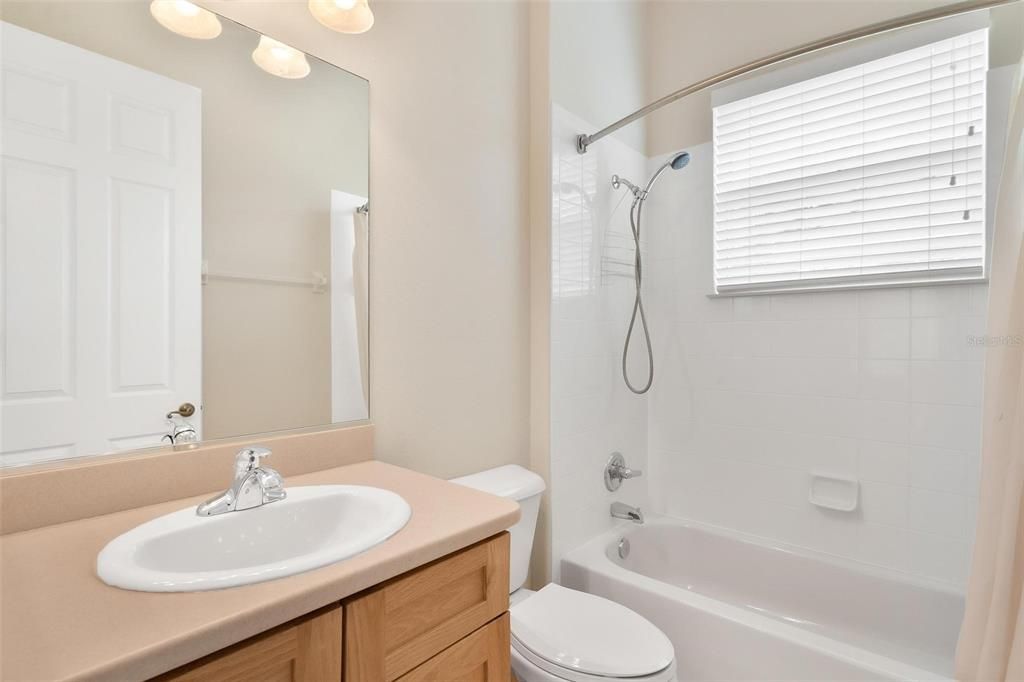 Guest Bathroom with Shower and Tub Combo