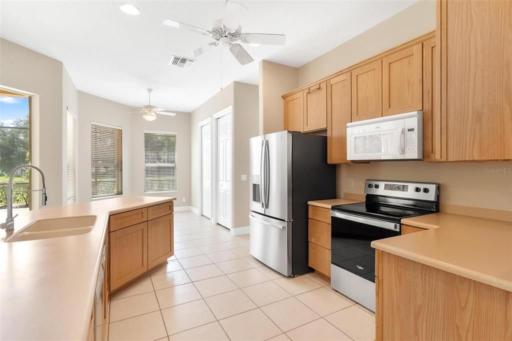 Kitchen with Stainless Steel Appliances