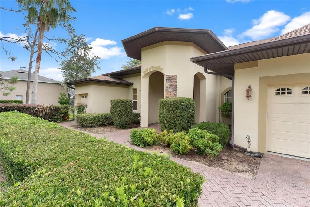 Walkway to Front Entry