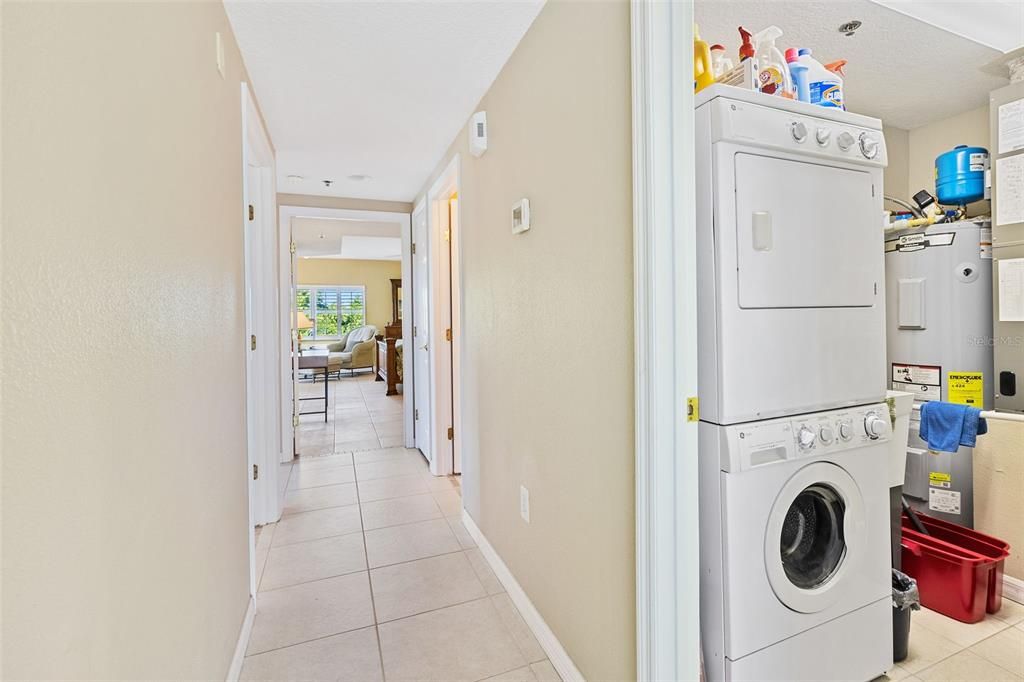 Laundry, AC, and Hot Water Heater Room